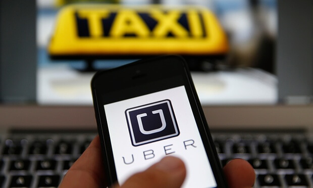 Uber protest